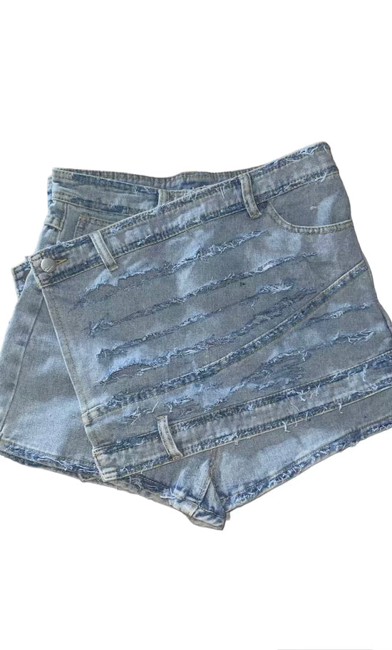 “Two Faced” Denim Skirt