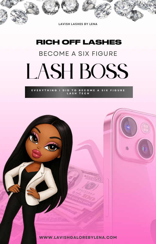 Six figures off lashes