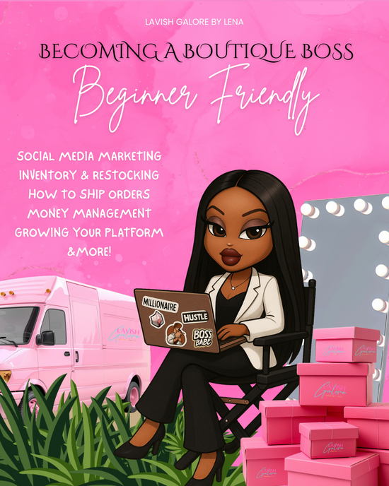 Becoming A Boutique Boss E-Book