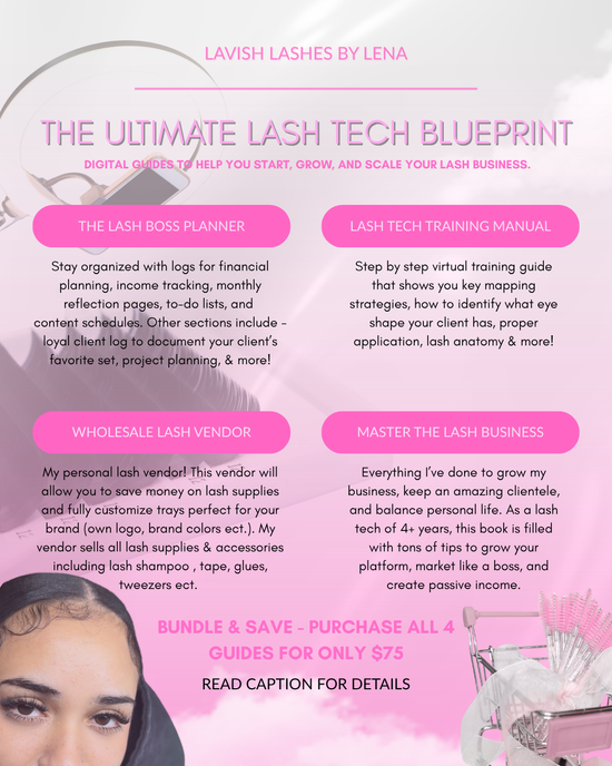 Lash Boss All inclusive 4 book course
